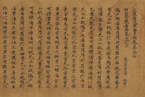 Daihannya-Gyo Sutra (Yakushi-ji Version)